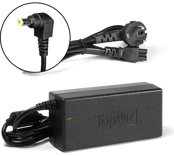 Блок питания TopOn для Lenovo 20V 3.25A (5.5x2.5) 65W ADP-65HB AD TOP-LT03 1