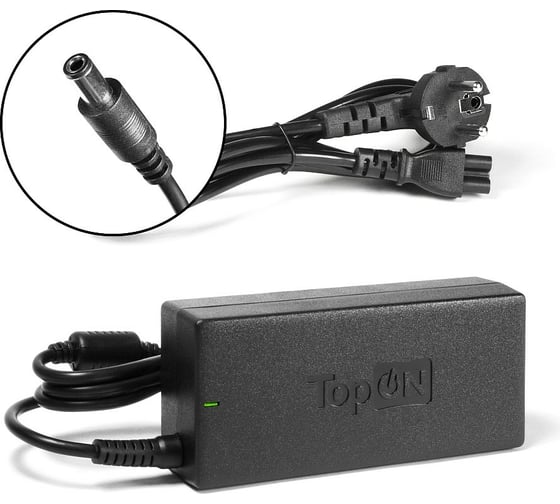 Блок питания TopOn для Toshiba 15V 6A (6.3x3.0) 90W PA2501U TOP-TS04 1