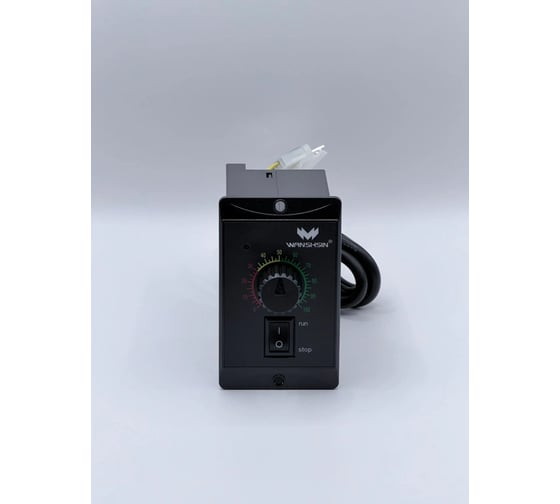Регулятор оборотов для асинхронного двигателя с тахогенератором, частотный преобразователь для мотор-редукторов WANSHSIN 60 Вт, 220В WS-P (60W)