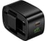 Зарядное устройство Hoco 20Вт, 3А, QC3.0/PD, 1xUSB, 1xType-C, CS101A, черный, коробка 6942007674416 3