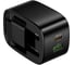 Зарядное устройство Hoco 30Вт, 3А, QC3.0/PD, 1xUSB, 1xType-C, CS102A, черный, коробка 6942007674430 3