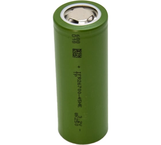 Аккумулятор Nevacell IFR26700-45HE 4500 mAh box 2 4687207700085