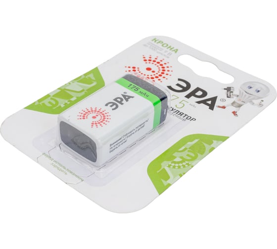 Аккумуляторная батарея ЭРА 9V1BL 175mAh C0042097