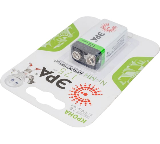 Аккумуляторная батарея ЭРА 9V1BL 175mAh C0042097