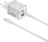 Набор для зарядки VENTION з/у GaN 70W 2 порта USB (C + A) и кабель USB-C 5А Белый TZ-FCGW0-EU 3