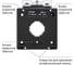 Трансформатор тока TDM ELECTRIC ТТН 30T/300/5- 5VA/0,5S-Р SQ1101-1155 4
