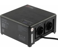 Компактный универсальный стабилизатор напряжения ЭРА CНК-500-УЦ 140-260В/220В, 500ВА Б0051109