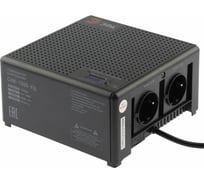 Компактный универсальный стабилизатор напряжения ЭРА CНК-1500-УЦ 140-260В/220В, 1500ВА Б0051111