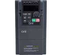 Преобразователь частоты ONI A150 380В 3ф 1.5кВт 5А встроенный торм. модуль A150-33-15NT