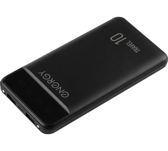 Внешний аккумулятор Energy Power Bank 10 000 Travel черный 103574
