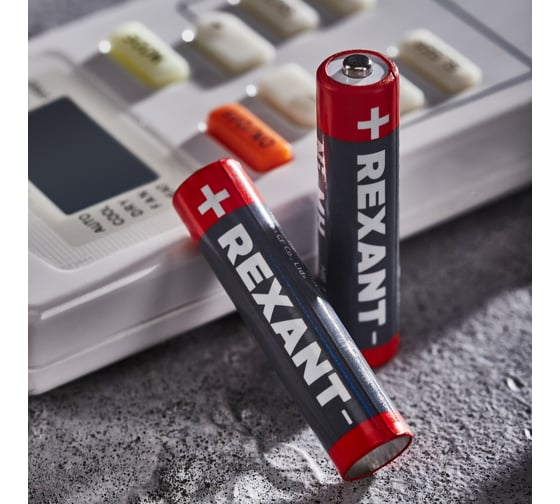 Мизинчиковый аккумулятор REXANT NiMH AAA 1.2 В 1100 мАч 2 шт 30-1411