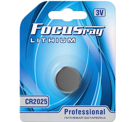 Литевая батарейка Focusray CR1616 BL1 627079