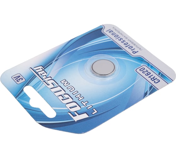 Литевая батарейка Focusray CR1620 BL1 627093