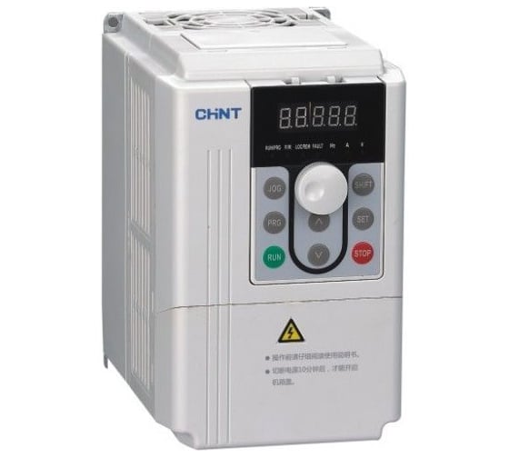 Преобразователь частоты CHINT NVF2G-1.5/PS4, 1.5кВт, 380В 3Ф, перегрузка 120%, встроенный тормозной прерыватель 639012