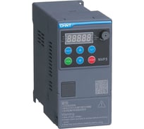Преобразователь частоты CHINT NVF5-0.4/TD2-B, 0.4кВт, 220В 1Ф ,перегрузка 150% 202564
