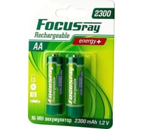Аккумулятор Focusray 2300 mAH AA 2шт 626201
