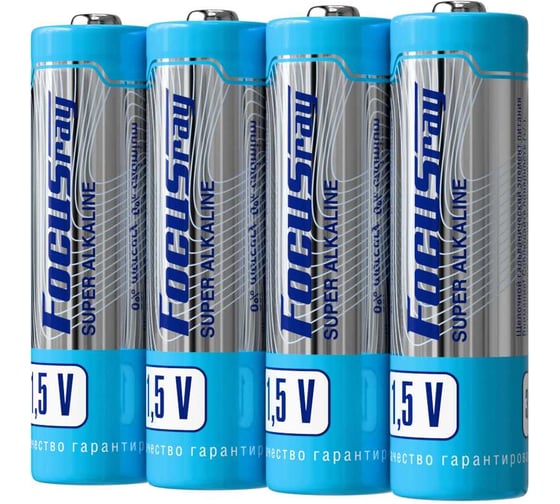 Батарейка Focusray Super ALKALINE LR6 / S4 4шт 626522