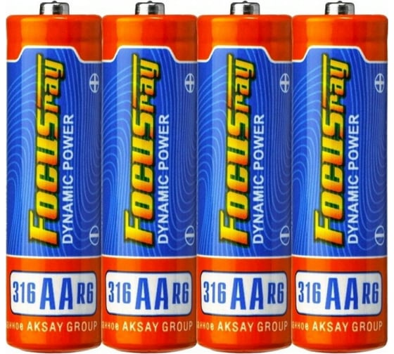 Батарейка Focusray DYNAMIC POWER R6 / S4 4шт 621213 1