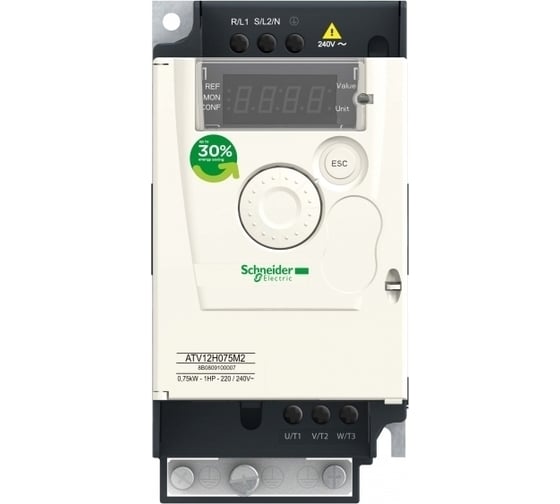 Преобразователь частоты Systeme Electric ATV12 0.75кВт ATV12H075M2 1