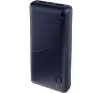 Портативный аккумулятор Perfeo Powerbank 20000 mah + In Micro usb+Type-C /Out USB 1 А, 2.1A /Black PF_E2090
