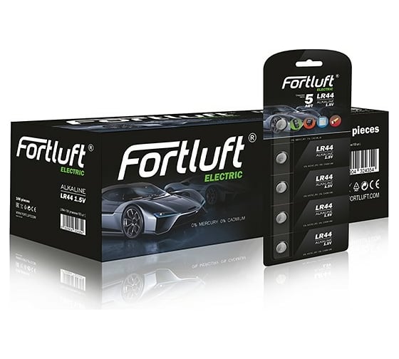 Батарейка FORTLUFT LR44-100
