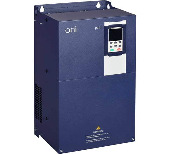 Преобразователь частоты ONI K751 380В 3Ф 45-55кВт 91-112А K751-33-4555M