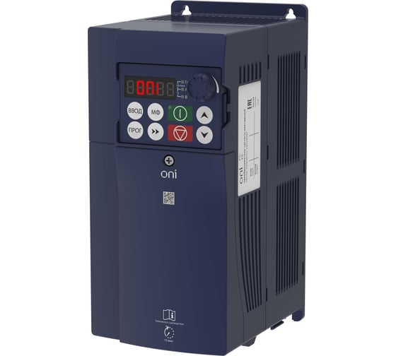 Преобразователь частоты ONI FC-230 1Ф 220В 4кВт 17А встроенный тормозной модуль FC-230-21-040T