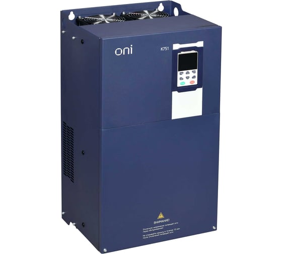 Преобразователь частоты ONI K751 380В 3Ф 75-90кВт 150-176А K751-33-7590M