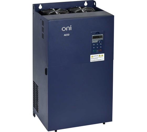 Преобразователь частоты ONI A650 380В 3Ф 220кВт 426А M A650-33E220M