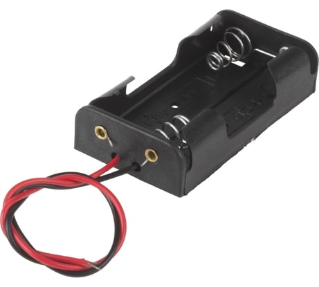 Батарейный отсек REXANT 2xAA с проводами 16-0822-9