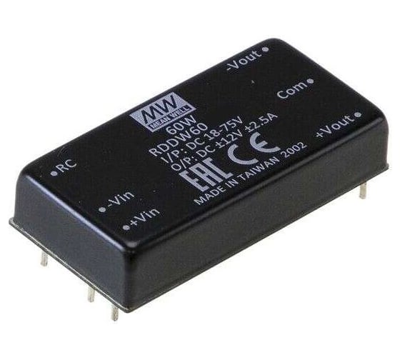 Преобразователь Mean Well DC-DC RDDW60G-15 Т03628428