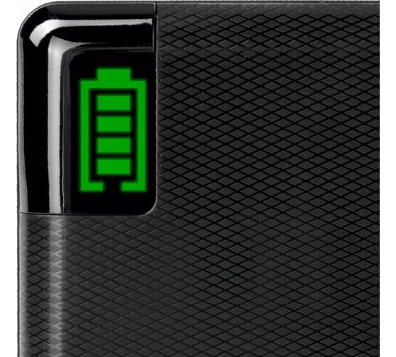 Внешний аккумулятор SONNEN 16000 mAh POWERBANK Q60P быстрая зарядка, 2USB, литий-полимерный, 263032