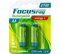 Аккумулятор Focusray 2700 mAH AA 2шт 625846
