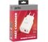 Сетевое зарядное устройство Perfeo с двумя разъемами USB-A+TYPE-C, 20W, белый I4661 1