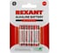 Алкалиновая батарейка REXANT AAA, LR03 4 шт 30-1012 3