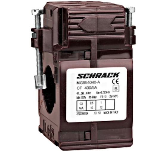Трансформатор тока Schrack Technik 400/5A 30X10 MG954040-A