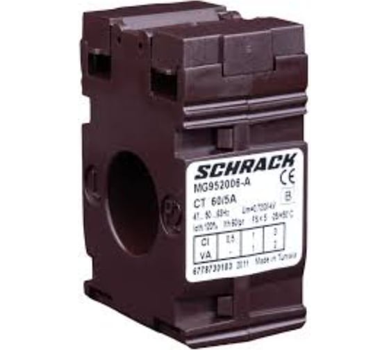 Трансформатор тока Schrack Technik 60/5A 21мм диаметр MG952006-A