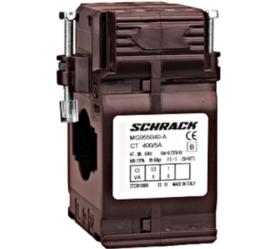 Трансформатор тока Schrack Technik 400/5A 40X10 MG955040-A