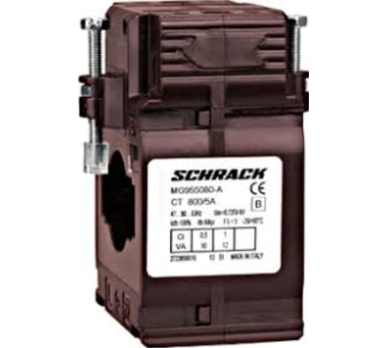 Трансформатор тока Schrack Technik 800/5A 40X10 MG955080-A