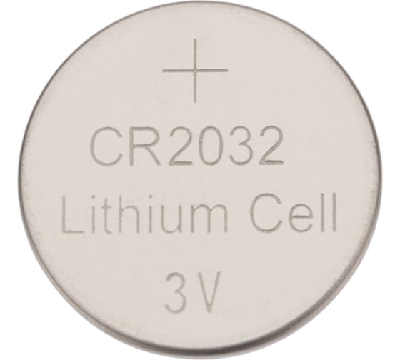 Литиевая батарейка REXANT CR2032 3V 220 mAh 30-1114