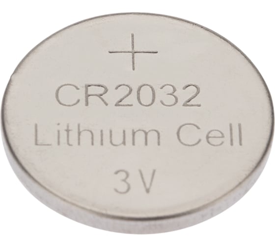 Литиевая батарейка REXANT CR2032 3V 220 mAh 30-1114