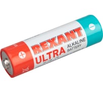 Ультра алкалиновая батарейка REXANT AA, LR6 2 шт 30-1025