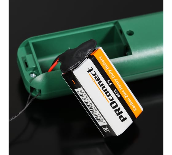 Солевая батарейка PROCONNECT 9V 6F22 Крона 30-0030