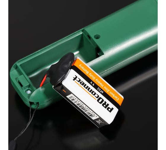 Солевая батарейка PROCONNECT 9V 6F22 Крона 30-0030