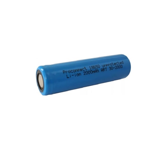 Аккумулятор PROCONNECT 18650 Li-ion 2000 mAH 3.7 В 10 шт 30-2000