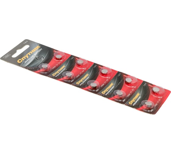 Элемент питания Спутник комплект 10 шт. ALKALINE BATTERY AG4/10B