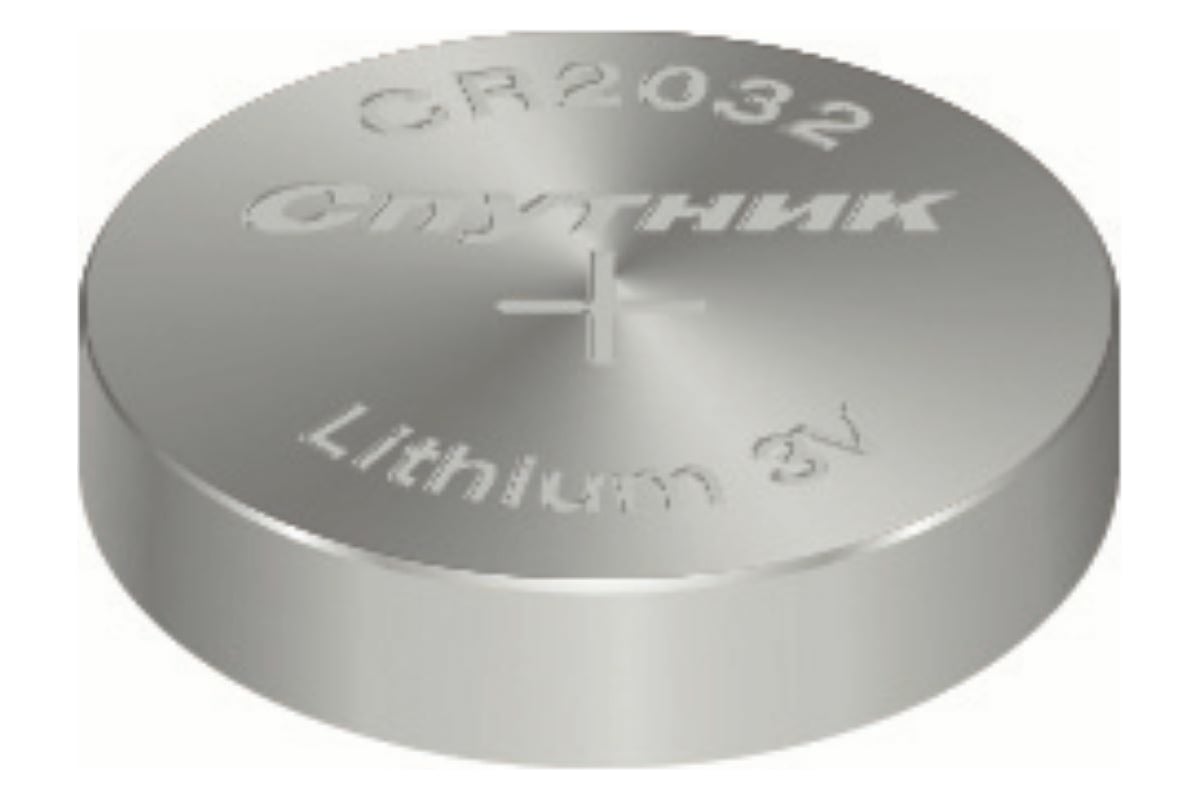 Элемент питания Спутник CR-2032 BP-5 (5/100/2000) - комплект 5 шт ...