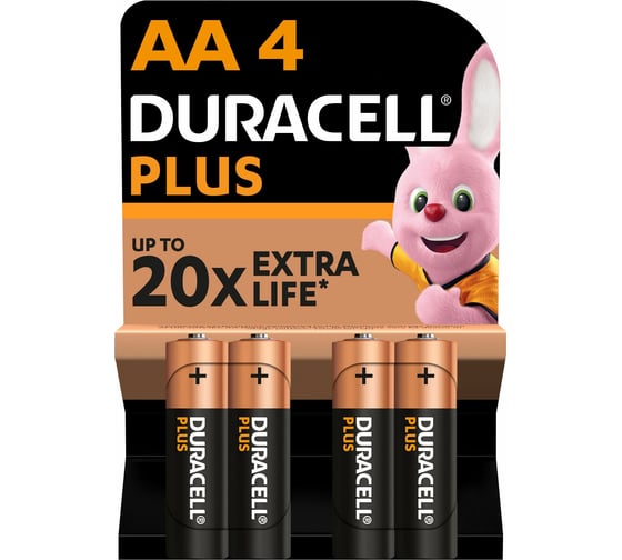 Щелочные батарейки Duracell Plus АА 1,5v LR6 MN1500, Б0056030 1