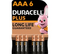 Щелочные батарейки Duracell Plus ААА 1,5v LR03 MN2400, Б0056033