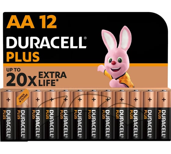 Щелочные батарейки Duracell Plus АА 1,5v LR6 MN1500, Б0056034 1